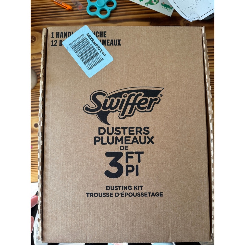 Swiffer Dusters 3ft Extendable Handle Dusting Kit 1 Handle 12 Dusters NEW 3 avai
